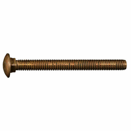 Fasteners, Bolts,3/8″-16 x 4″, Carriage Bolts