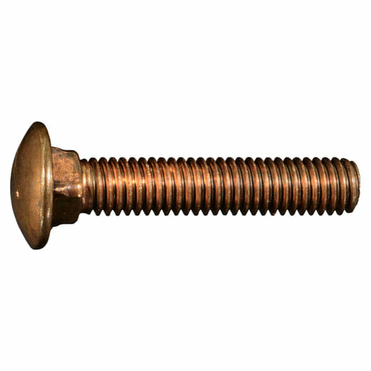 Fasteners, Bolts,3/8″-16 x 2″, Carriage Bolts