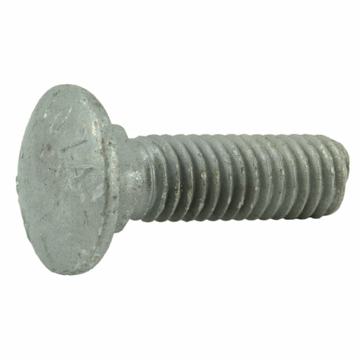 Fasteners, Bolts,3/8″-16 x 1-1/4″, Carriage Bolts