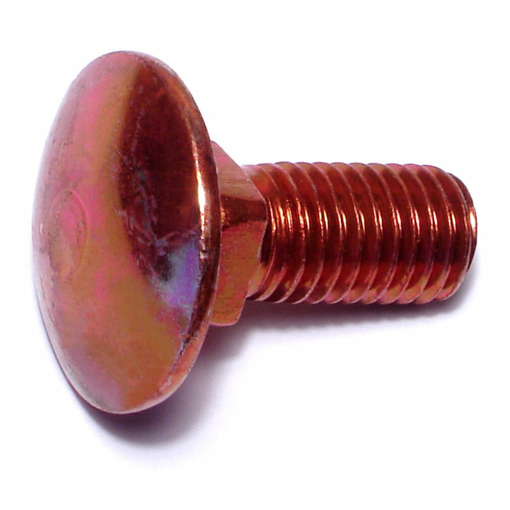 Fasteners, Bolts,12mm-1.75mm x 30mm, Carriage Bolts