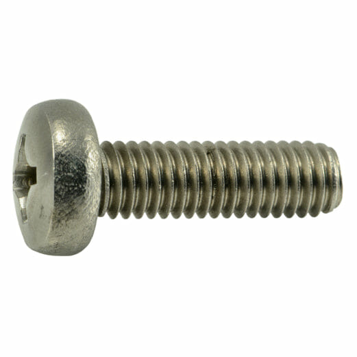 Fasteners, Bolts,6mm-1.0mm x 20mm, Machine Screws