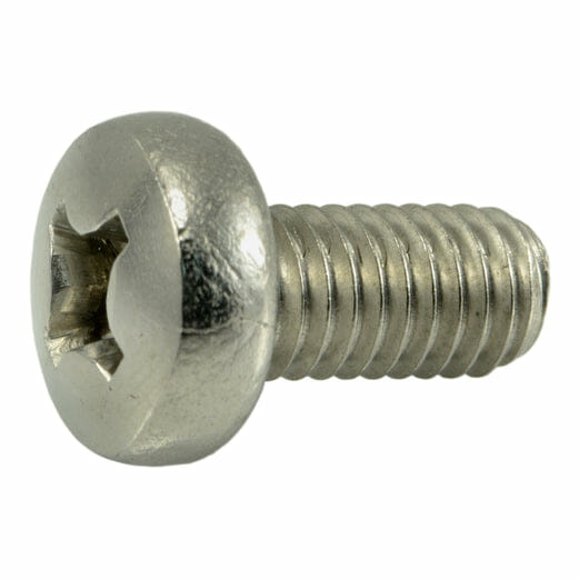 Fasteners, Bolts,6mm-1.0mm x 12mm, Machine Screws