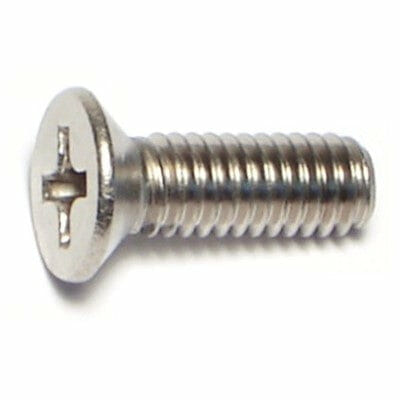 Fasteners, Bolts,4mm-0.7mm x 12mm, Machine Screws