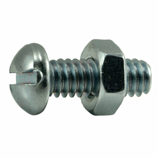 Fasteners, Bolts,1/4″-20 x 3/4″, Machine Screws