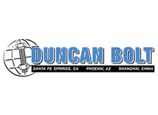 Duncan Bolt Co., Inc., Santa Fe Springs, CA, Fasteners