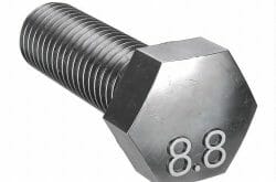 Imported Fasteners, Class 8.8 Steel Hex Head Cap Screws, Fasteners, Bolts