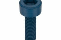 Imported Fasteners, Cylindrical Socket Head Cap Screw, Steel Class 12.9, Hex Socket, Metric Blue, Metric Coarse, Fasteners, Socket Screws and Set Screws