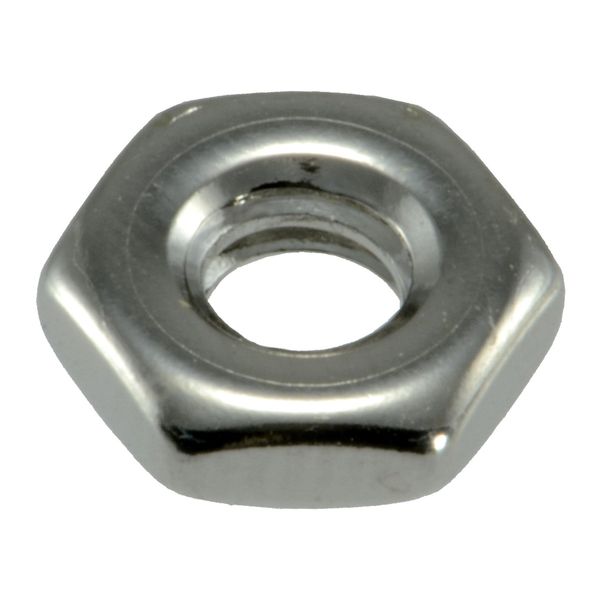 #10-24 Polished 18-8 Stainless Steel Coarse Thread Hex Nuts