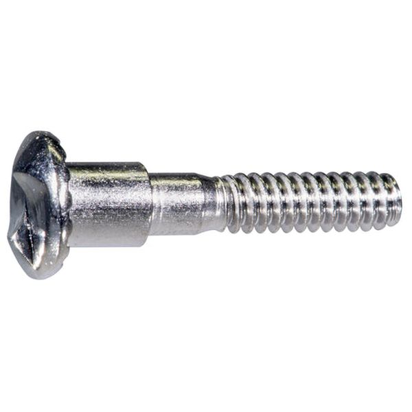 #10-24 x 1-1/16" Zinc Plated Steel Coarse Thread Slotted One-Way Pan Head Machine Screws