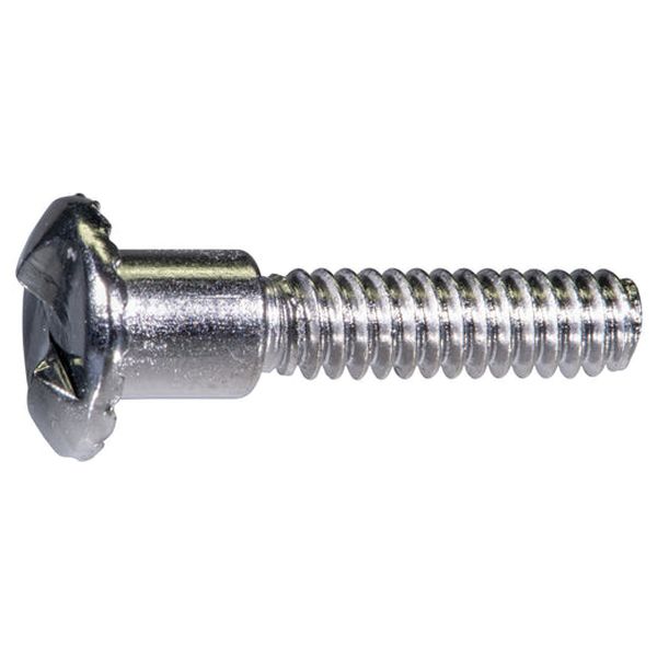 #10-24 x 15/16" Zinc Plated Steel Coarse Thread One-Way Slotted Pan Head Machine Screws