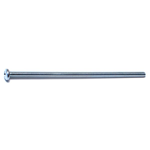 #10-24 x 5" Zinc Plated Steel Coarse Thread Phillips Pan Head Machine Screws