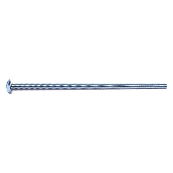 #10-24 x 6" Zinc Plated Steel Coarse Thread Combo Truss Head Machine Screws