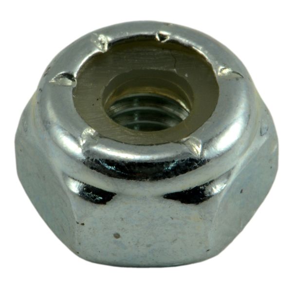 #10-32 Zinc Plated Grade 2 Steel Fine Thread Nylon Insert Lock Nuts