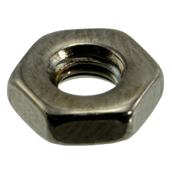 #10-32 Black Chrome Plated Steel Grade 5 Fine Thread Hex Nuts