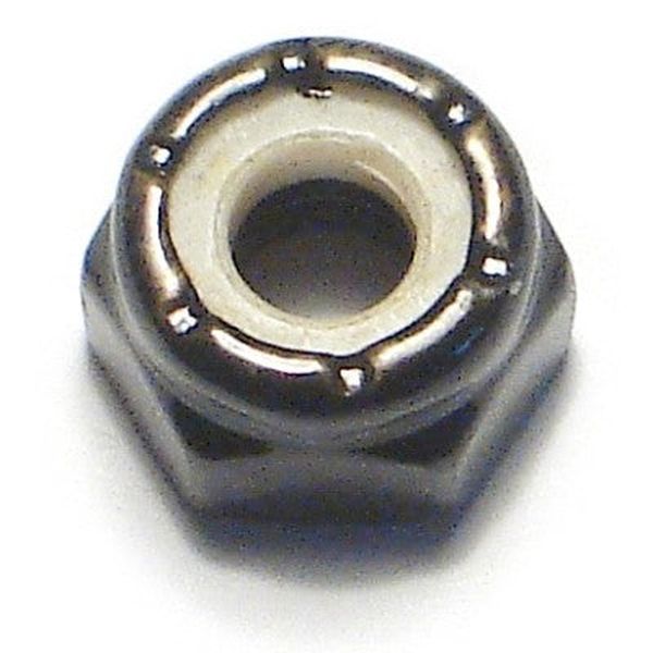 #10-32 Black Oxide Steel Fine Thread Nylon Insert Lock Nuts