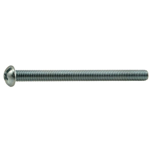 #10-32 x 2-1/2" Zinc Plated Steel Fine Thread Combo Round Head Machine Screws