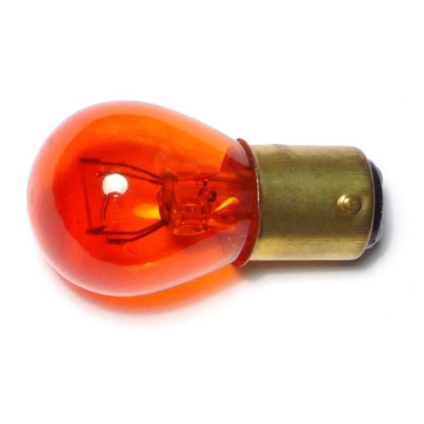 #1157NA Amber Glass Miniature Light Bulbs