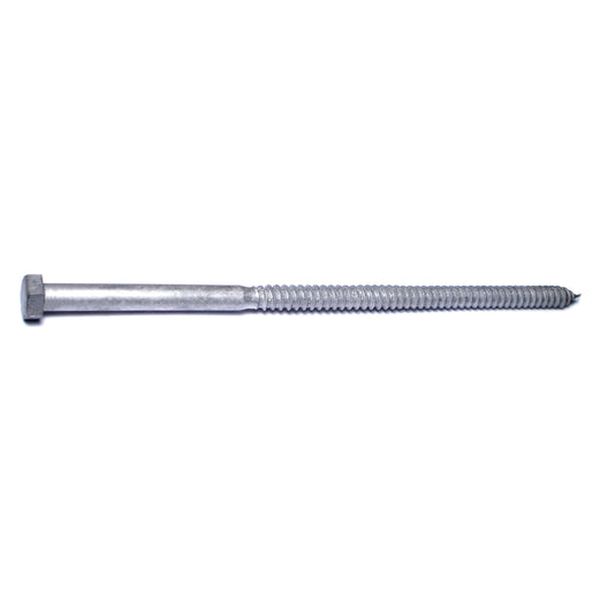 1/2" x 12" Hot Dip Galvanized Steel Hex Head Lag Screws