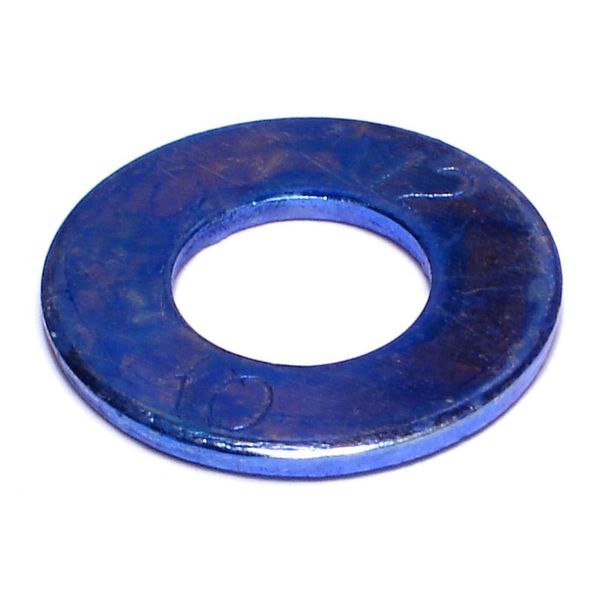 1/2" x 17/32" x 1-1/16" Zinc Plated Grade 8 Steel SAE Flat Washers