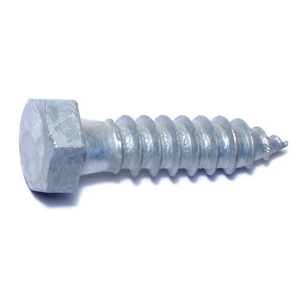 1/2" x 2" Hot Dip Galvanized Steel Hex Head Lag Screws