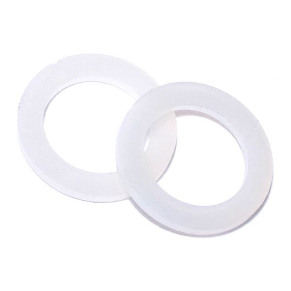 1/2" x 3/4" x 1/16" Nylon Plastic Flat Washers