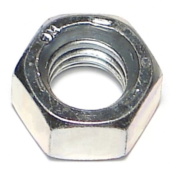 1/2"-13 Zinc Plated Grade 5 Steel Coarse Thread Hex Nuts