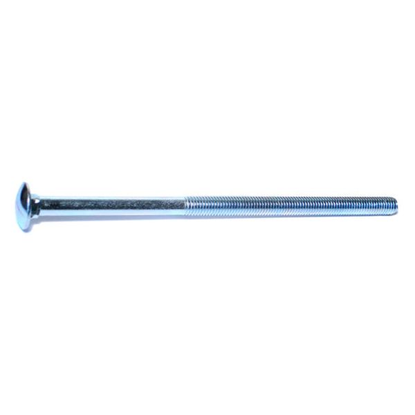 1/2"-13 x 10" Zinc Plated Grade 2 / A307 Steel Coarse Thread Carriage Bolts