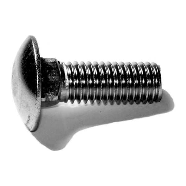 1/2"-13 x 1-1/2" 18-8 Stainless Steel Coarse Thread Carriage Bolts
