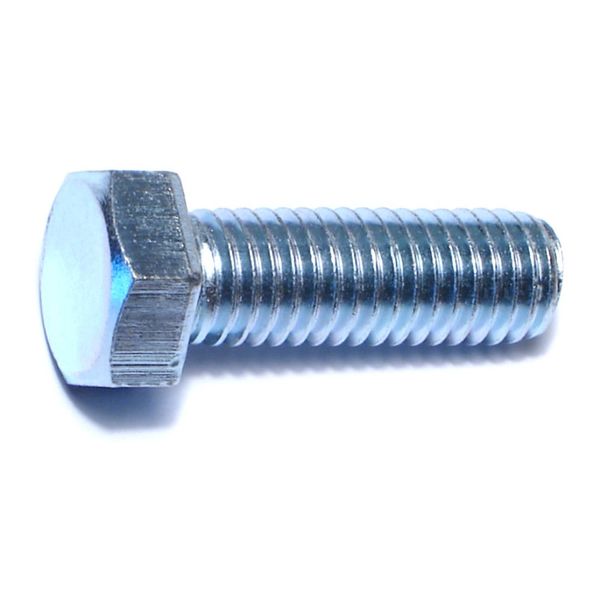 1/2"-13 x 1-1/2" Zinc Plated Steel Coarse Full Thread Hex Head Tap Bolts