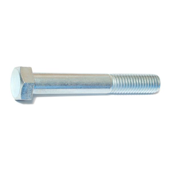 1/2"-13 x 3-1/2" Zinc Plated Grade 2 / A307 Steel Coarse Thread Hex Bolts