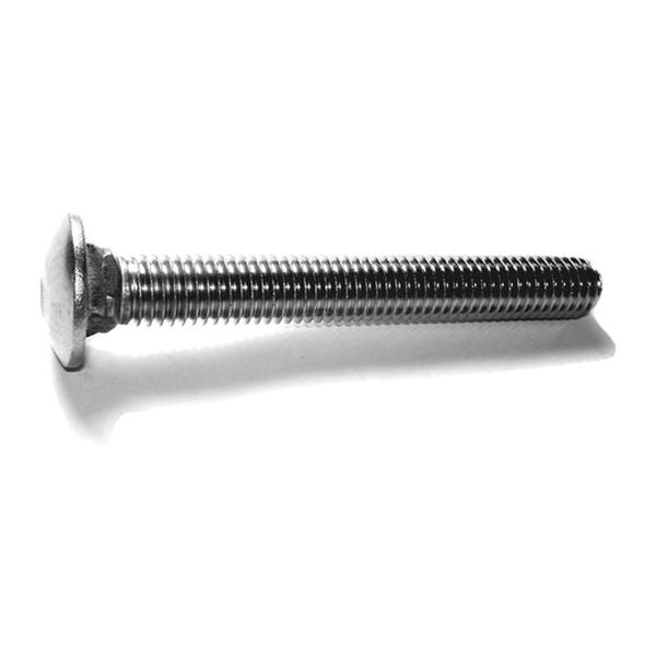1/2"-13 x 4" 18-8 Stainless Steel Coarse Thread Carriage Bolts