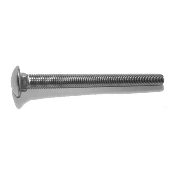 1/2"-13 x 6" 18-8 Stainless Steel Coarse Thread Carriage Bolts