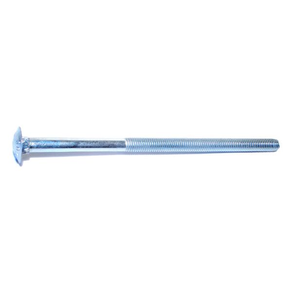 1/2"-13 x 9-1/2" Zinc Plated Grade 2 / A307 Steel Coarse Thread Carriage Bolts