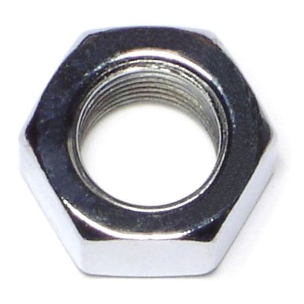1/2"-20 Chrome Plated Grade 5 Steel Fine Thread Hex Nuts