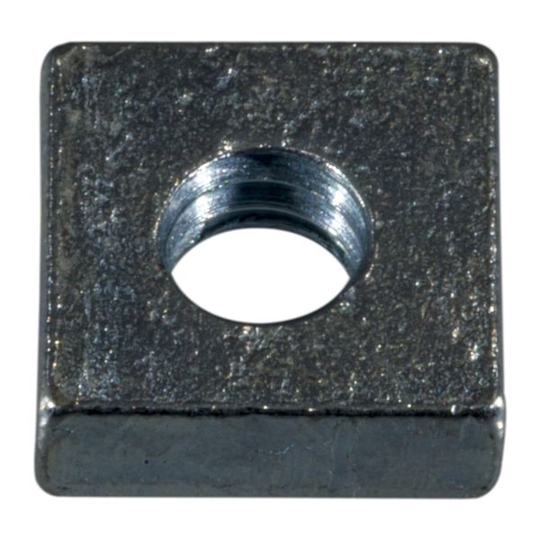 #12-24 Zinc Plated Steel Coarse Thread Square Nuts
