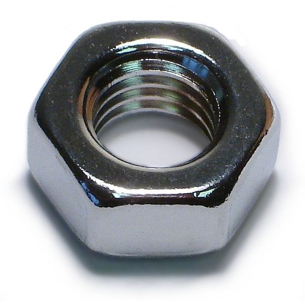 12mm-1.75 Chrome Plated Class 8 Steel Coarse Thread Hex Nuts