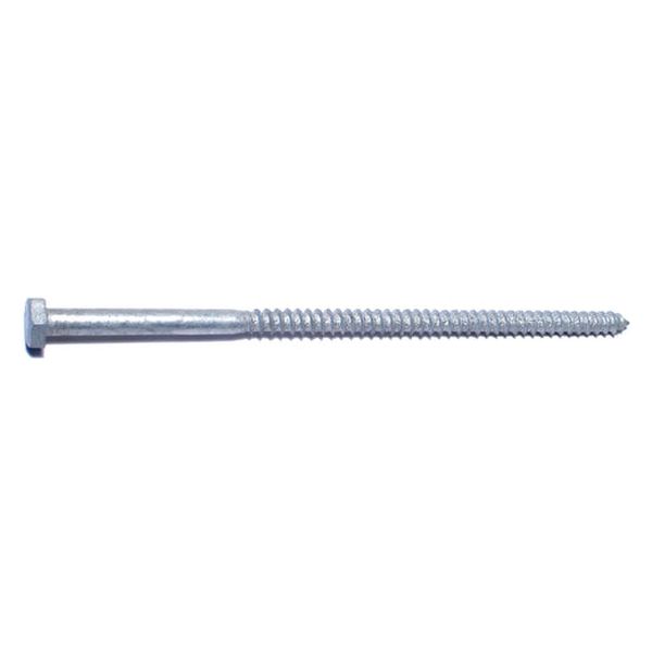 1/4" x 6" Hot Dip Galvanized Steel Hex Head Lag Screws