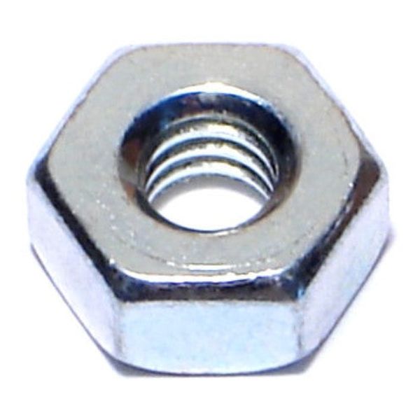 1/4"-20 Zinc Plated Grade 2 Steel Coarse Thread Heavy Hex Nuts