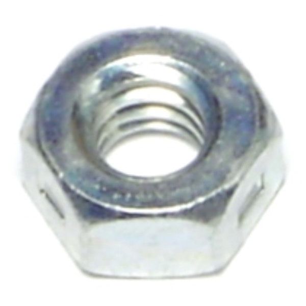 1/4"-20 Zinc Plated Grade 2 Steel Coarse Thread Lock Nuts