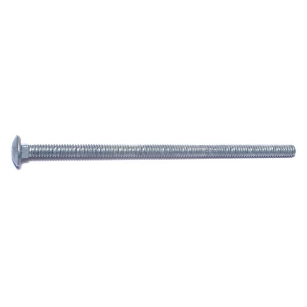 1/4"-20 x 5-1/2" Hot Dip Galvanized Grade 2 / A307 Steel Coarse Thread Carriage Bolts