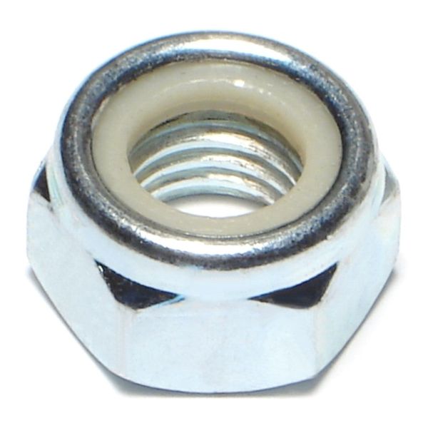 14mm-2.0 Zinc Plated Class 8 Steel Coarse Thread Nylon Insert Lock Nuts