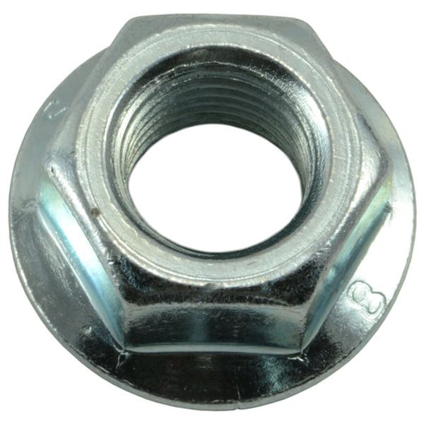 16mm-2.0 Zinc Plated Class 8 Steel Coarse Thread Flange Nuts