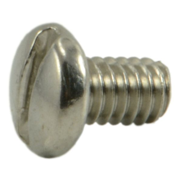 #1-72 x 1/8" 18-8 Stainless Steel Fine Thread Slotted Pan Head Miniature Machine Screws