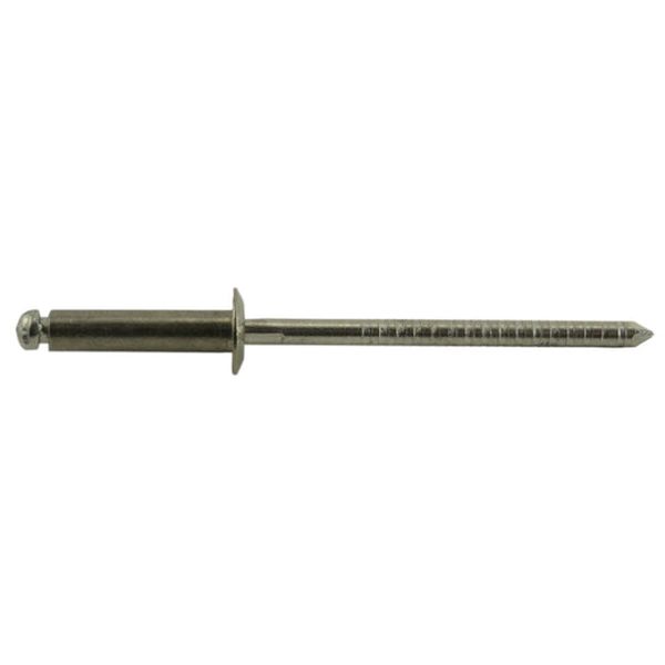 1/8" - 1/4" x 3/8" 18-8 Stainless Steel Dome Head Blind Pop Rivets