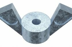 Imported Fasteners, Wing Nut Nylon Insert, Fasteners, Nuts