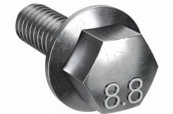 Imported Fasteners, Class 8.8 Steel Standard Flange Bolts, Fasteners, Bolts