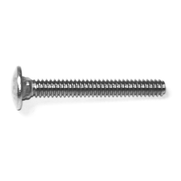 3/16-24 x 1-1/2" 18-8 Stainless Steel Coarse Thread Carriage Bolts