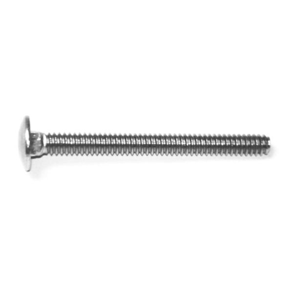 3/16-24 x 2" 18-8 Stainless Steel Coarse Thread Carriage Bolts