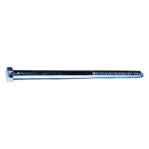 3/4" x 14" Zinc Plated Grade 2 / A307 Steel Hex Head Lag Screws