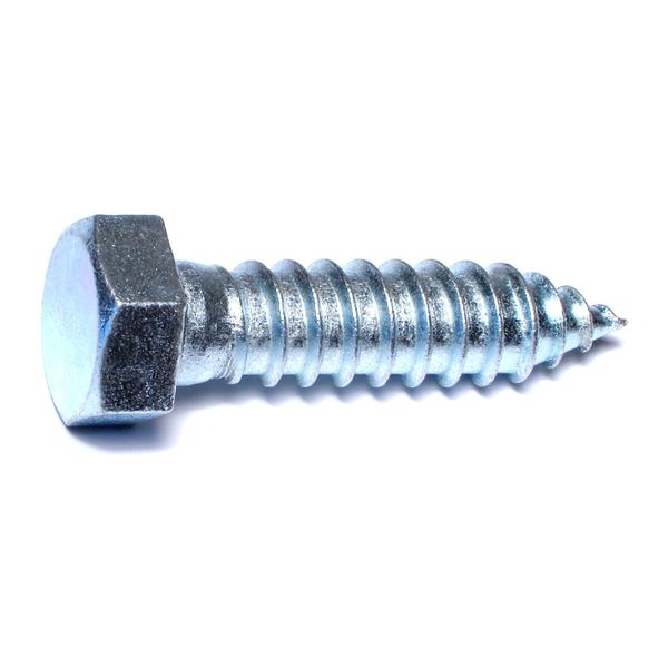 3/4" x 3" Zinc Plated Grade 2 / A307 Steel Hex Head Lag Screws